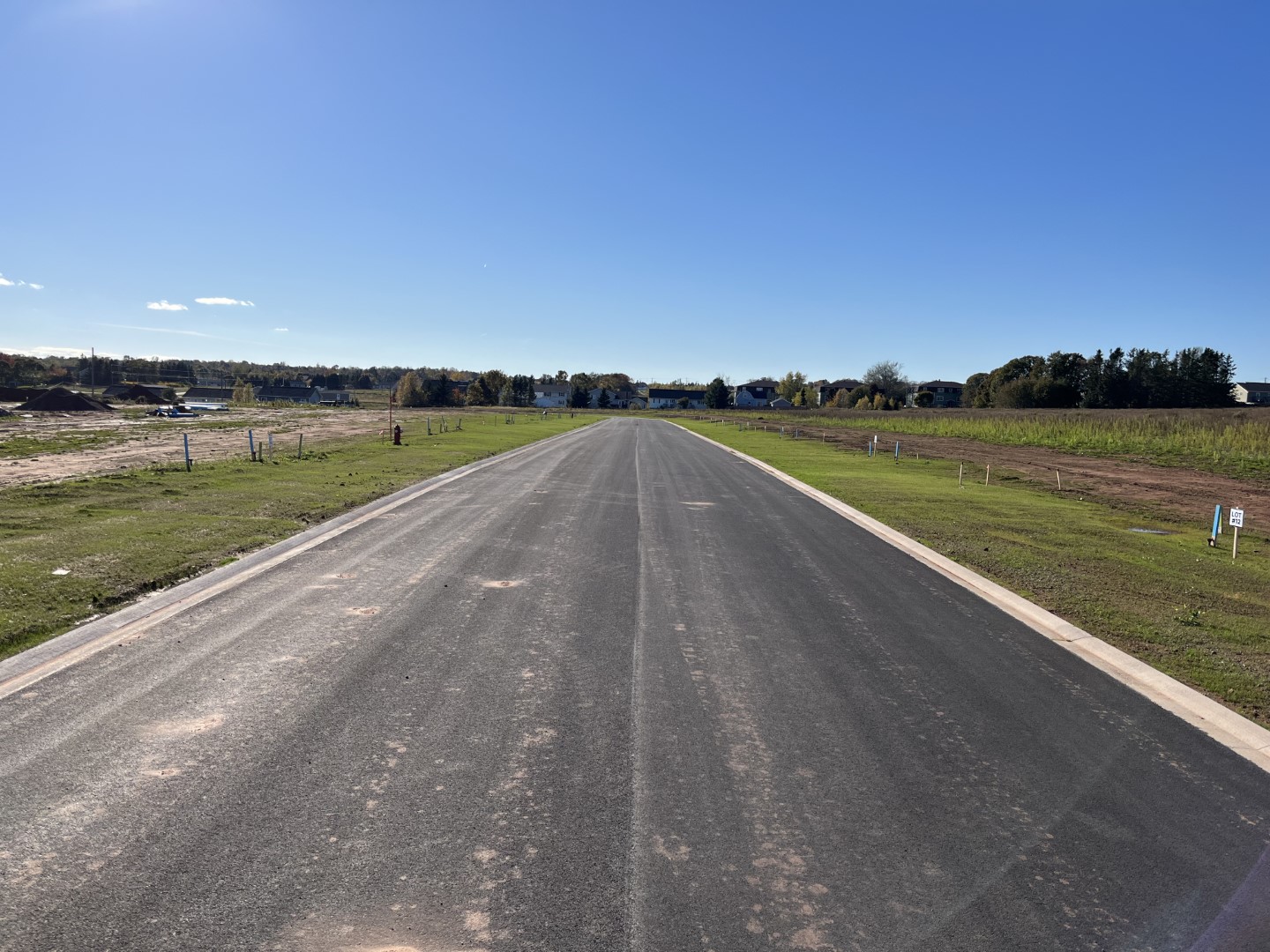 Woodland Creek paved road for ready to build lots.